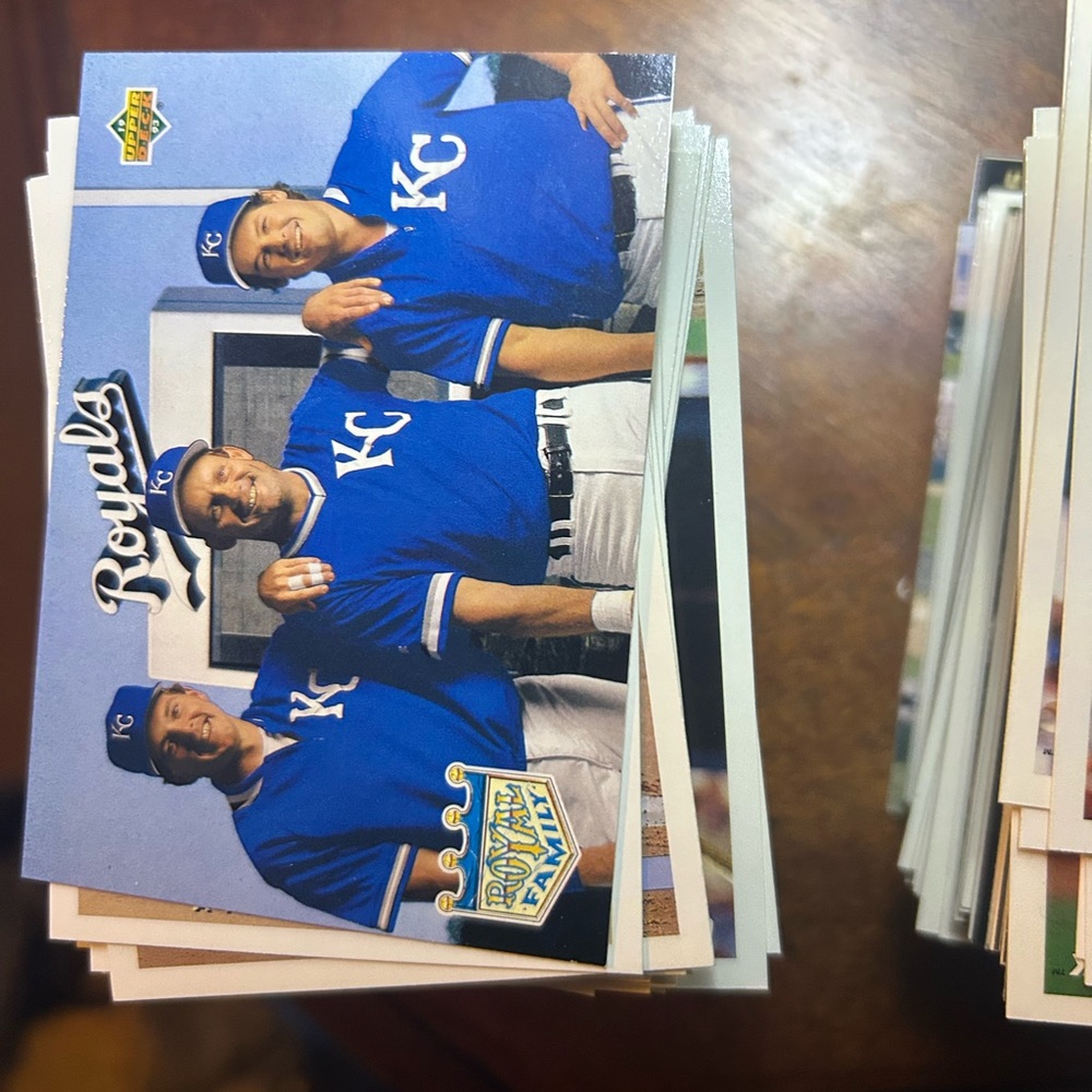 Baseball upper deck cards